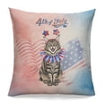 thumbnail image 1 of 4th of July Maine Coon Celebrates Independence Day Pillowcase Double Sided Cat Lover Kitten Owner Gifts Pillow Case Covers - 12010, 1 of 3