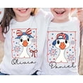 thumbnail image 1 of 4th of July Mama Goose Shirt, American Mama Coquette Shirt, Patriotic Goose Shirt, Memorial Day, USA Shirt, Independence Day Shirt, 1 of 5