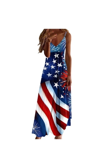 Patriotic Maxi Dress