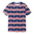 4th of July Men's Short Sleeve T Shirt Summer Casual Independence Day
