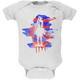 thumbnail image 1 of 4th of July Original American Soft Baby One Piece White 0-3 M, 1 of 1