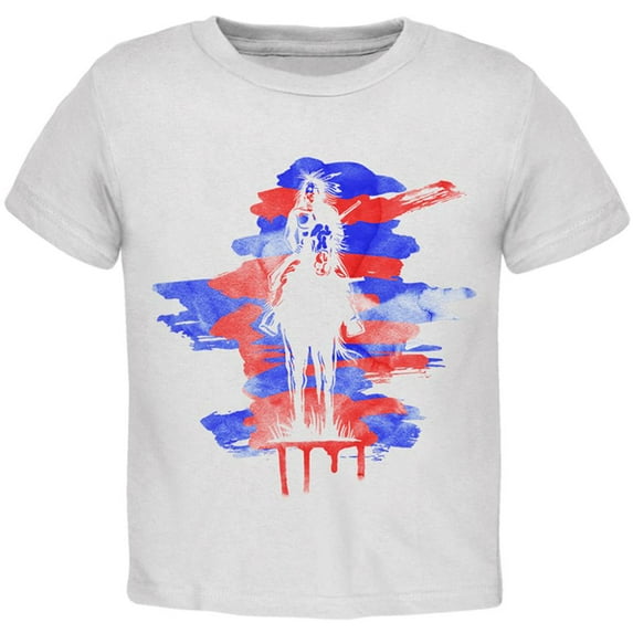 4th of July Original American Toddler T Shirt White 4T