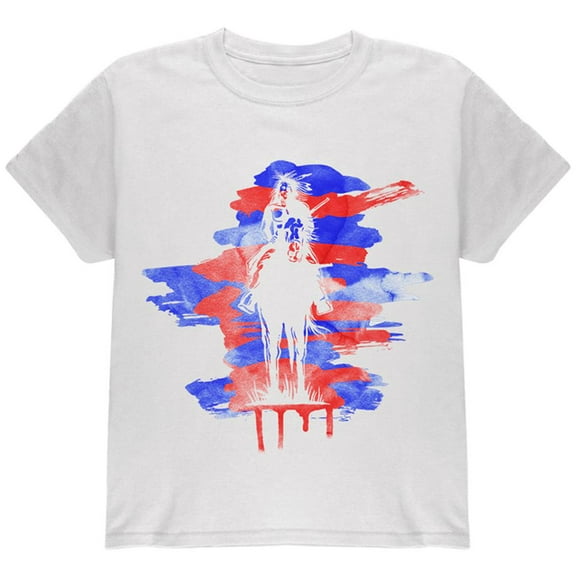4th of July Original American Youth T Shirt White YSM