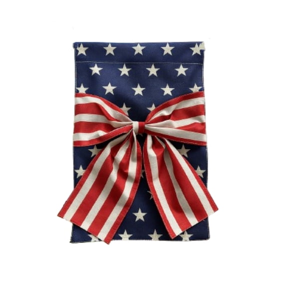 4th of July Patriotic Memorial Day Garden Flag Double Sided Outside, American Stars and Stripes Yard Outdoor Decoration