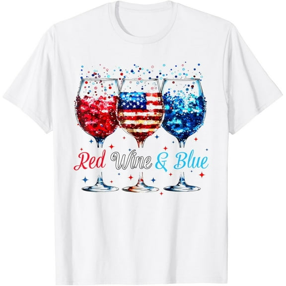 4th of July Patriotic T-Shirt – American Independence Day USA Flag Tee