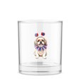 thumbnail image 1 of 4th of July Shih Tzu Celebrates Independence Day 11oz Whiskey Glass Mug Lion Dog Lover Gifts Whiskey Cocktail Glasses Cup - 12010, 1 of 5