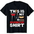 thumbnail image 1 of 4th of July Shirt This Is My Barbecue Dad BBQ Expert Grill T-Shirt, 1 of 5