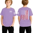 thumbnail image 1 of 4th of July Shirts Toddler Boys Girls American Flag USA T-Shirt Kids Patriotic Tee Tops 1-13Y, 1 of 4