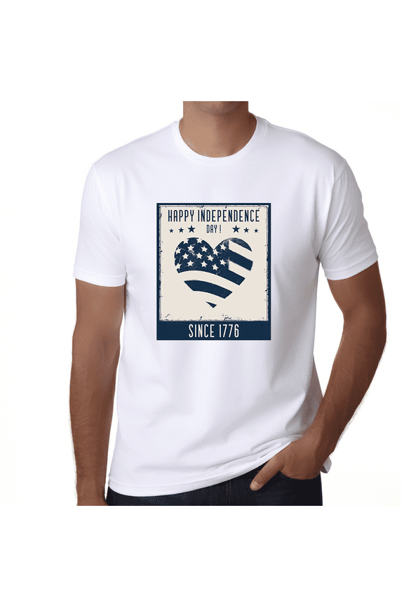 4th of July Shirts for Men Fourth of July Shirts for Men Vintage Rocking Since 1776 4th of July Shirt