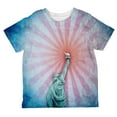thumbnail image 1 of 4th of July Spirit Of Liberty Statue All Over Toddler T Shirt Multi 6T, 1 of 2