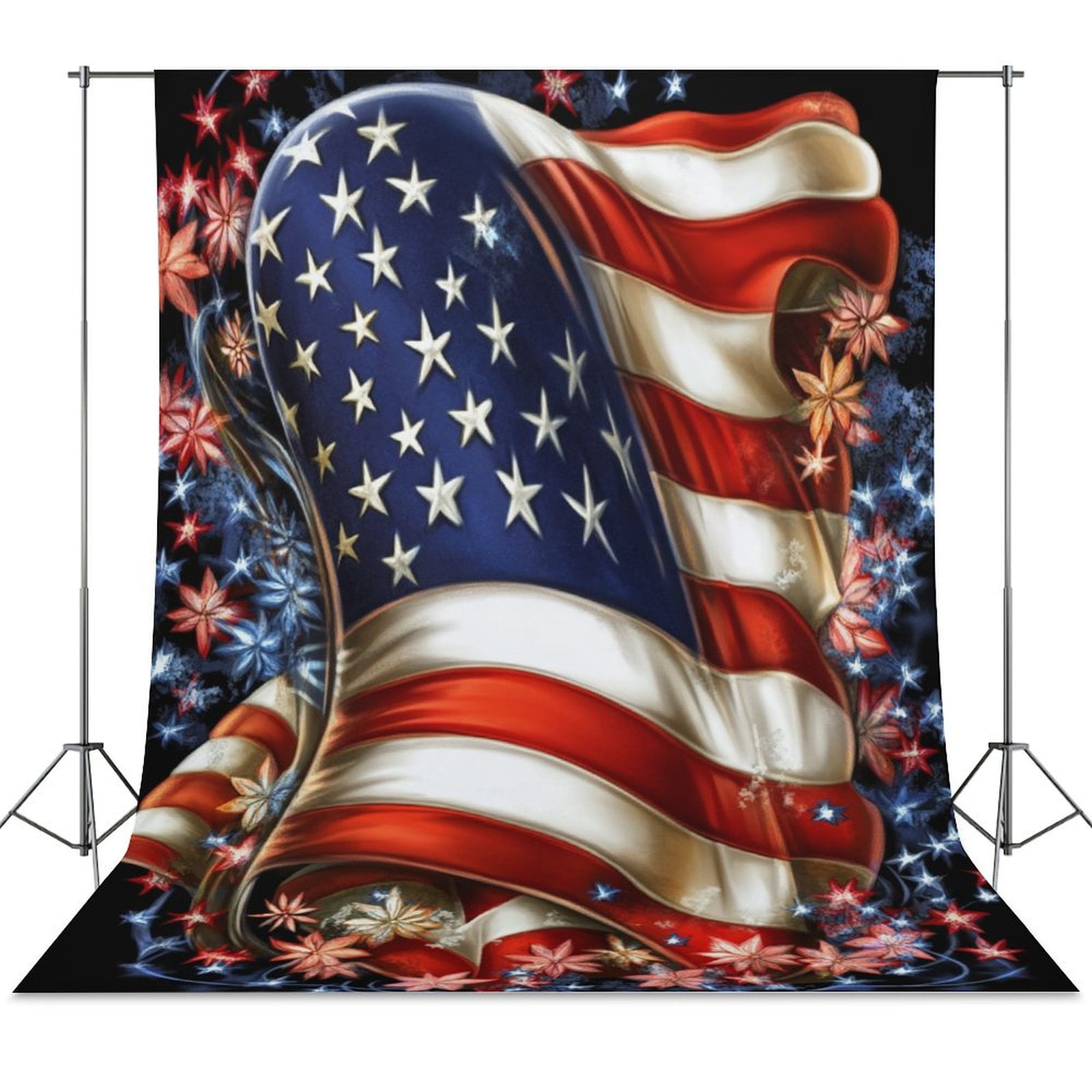4th of July Spring Backdrop Backdrops for Photography Photo Background ...
