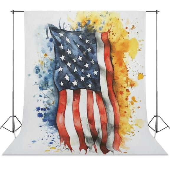 4th of July Spring Backdrop Backdrops for Photography Photo Background Nature Scenery Banner
