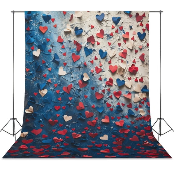 4th of July Spring Backdrop Backdrops for Photography Photo Background Nature Scenery Banner