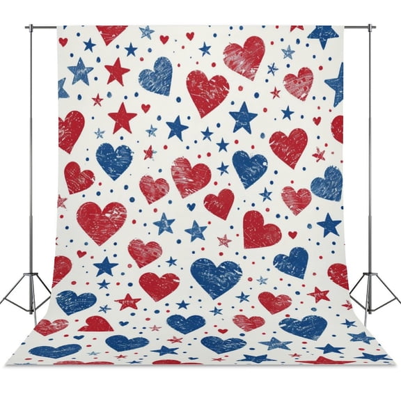 4th of July Spring Backdrop Backdrops for Photography Photo Background Nature Scenery Banner