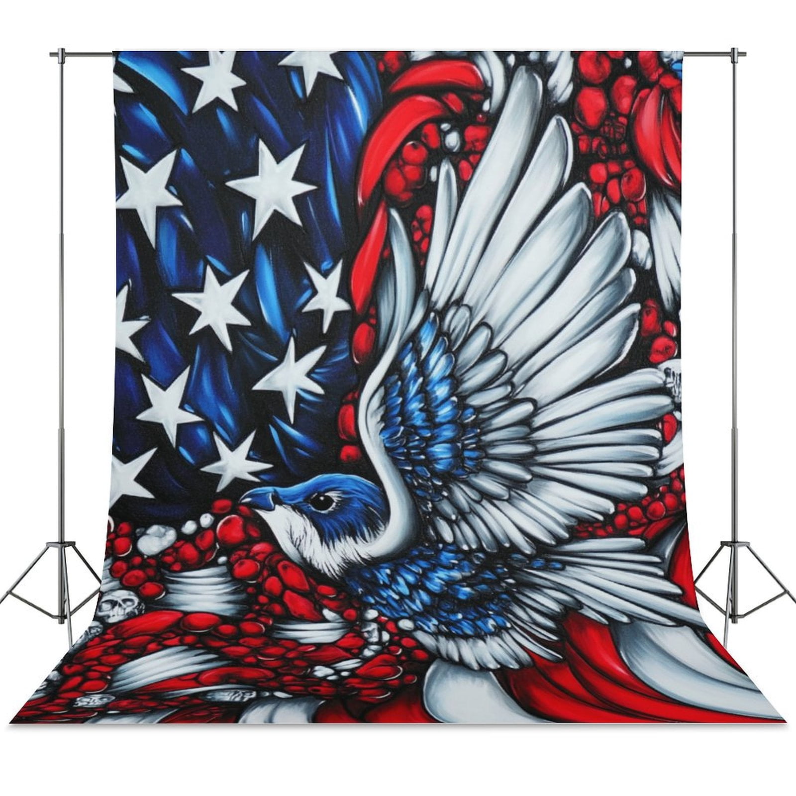 4th of July Spring Backdrop Backdrops for Photography Photo Background ...