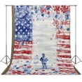 thumbnail image 1 of 4th of July Spring Wall Backdrop Background Floral Backdrops 5x7FT, 1 of 5