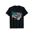 thumbnail image 1 of “4th of July T-Shirt for Men Women – American Eagle & Flag Patriotic Independence Day Tee”, 1 of 4