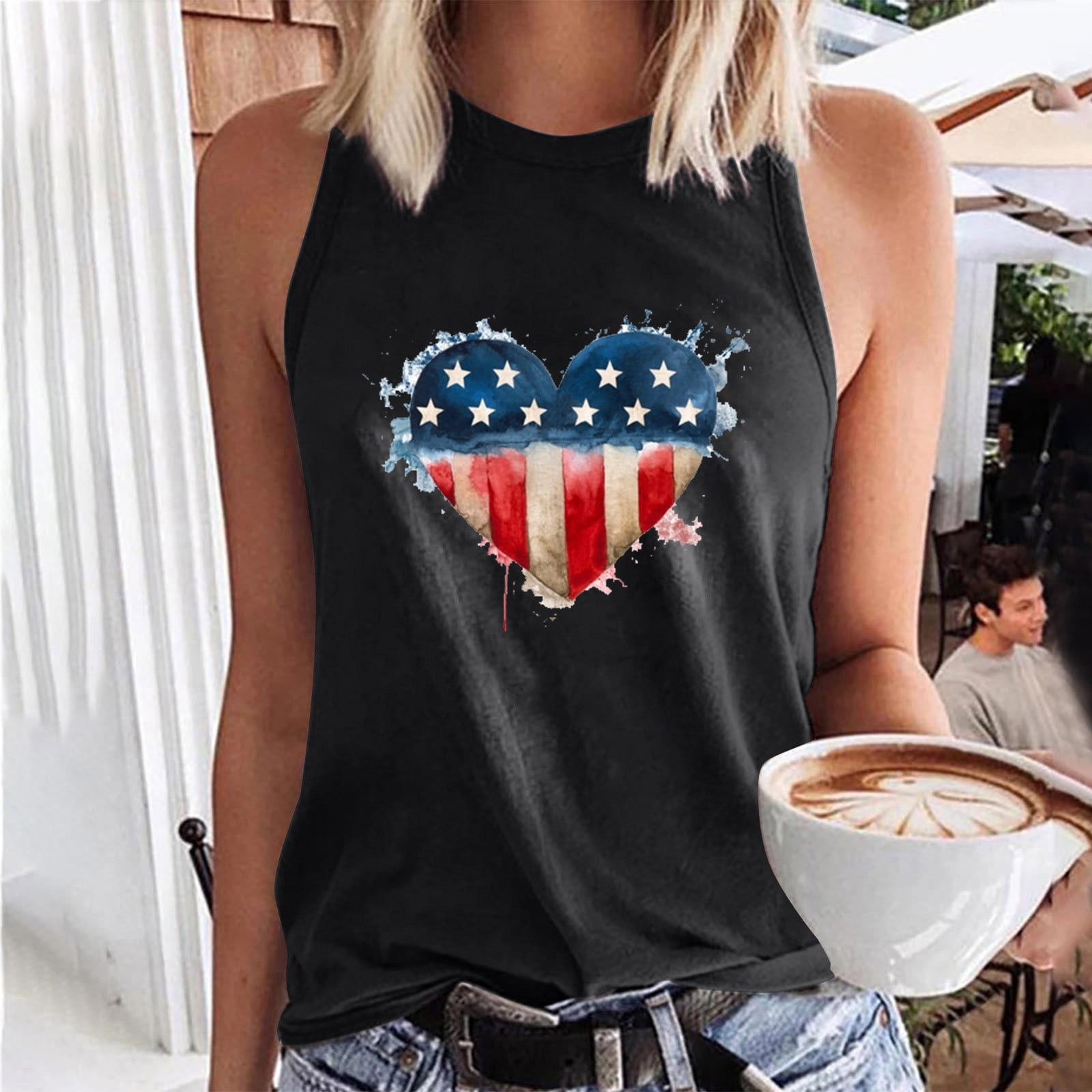 graphic tank tops cropped