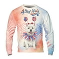 thumbnail image 1 of 4th of July West Highland White Terrier Celebrates Independence Day All Over Print 3D Sweatshirt Unisex Merch Westie Westy Dog Lover - 12010, 1 of 6