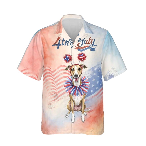 Whippet Hawaiian Shirt, Summer Gift To Dog Lovers HO5267 main image 1