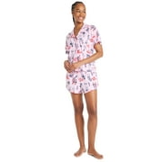 4th of July Women’s Shorty Pajama Set by Way to Celebrate, 2-Piece, Sizes XS to 3X
