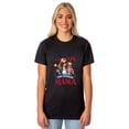 thumbnail image 1 of 4th of July Women's Star Spangled Mama Patriotic Sparkler Summertime Short-Sleeve Funny T-Shirt, 1 of 5
