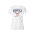thumbnail image 1 of 4th of july eagle Women's T-shirt, 1 of 3