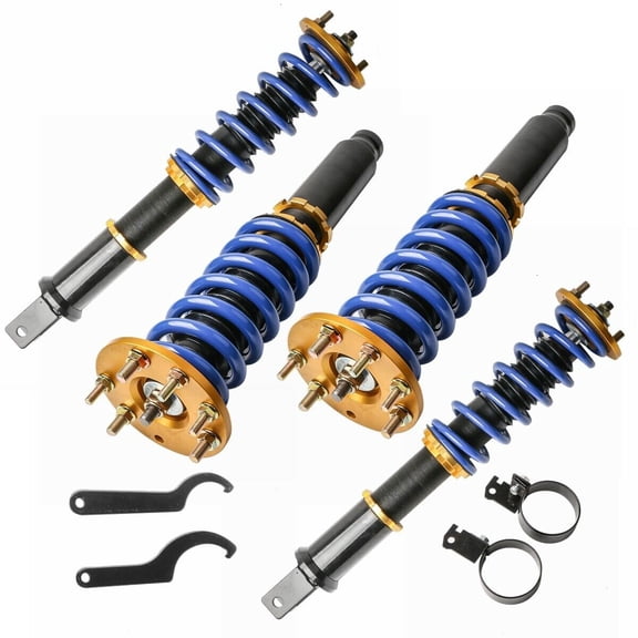 4x Adjustable Coilovers Struts Shocks For 08-12 Honda Accord 09-14 Acura TSX