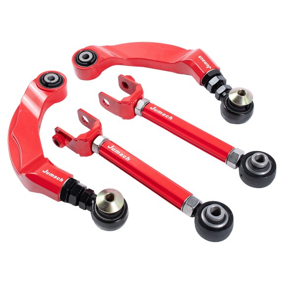 4x Adjustable Rear Camber Toe Trailing Arm Kit For 2015-2023 Ford Mustang S550