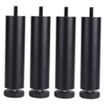 thumbnail image 1 of 4x Aluminum Alloy DIY Adjustable Furniture Legs for Coffee Table Sofa Bed Refrigerator Replacement - Black 20cm, 1 of 8
