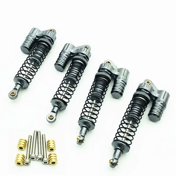 4x Aluminum Shock Absorber Set for Axial SCX10 D90 RC4WD 1:10 RC Car Rock Crawler TAPDRA Accessories