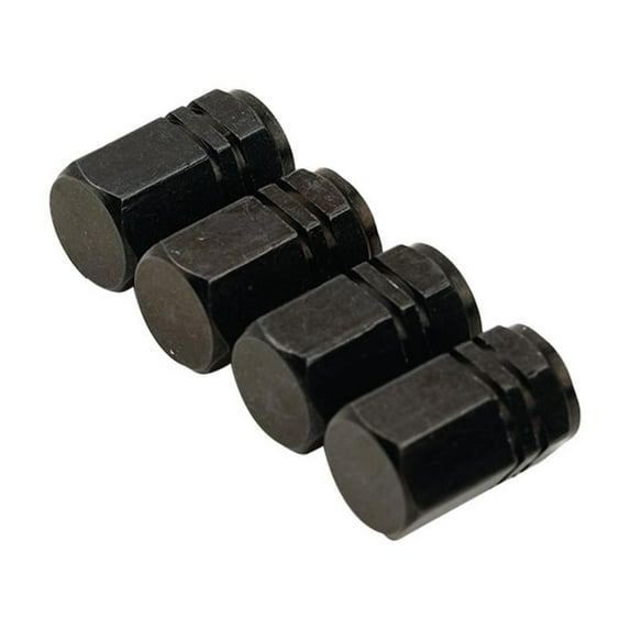 4x Aluminum Tire Valve Caps for Cars Trucks Bikes 4 Color Options Ava L2U8