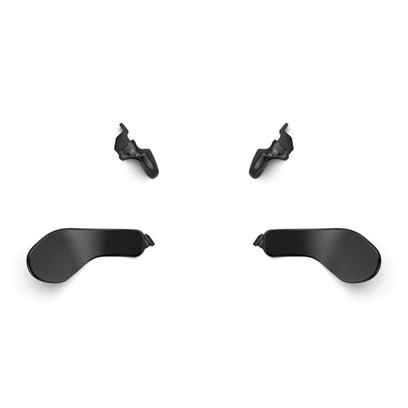 4x Back Button Gamepad Controller Back Button Replacement for PS5 Edge Controller, Black