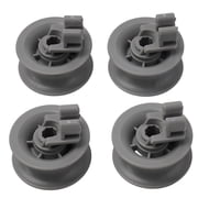 4x Basket Roll for Dishwasher Top Basket For Bosch For Siemens 611666