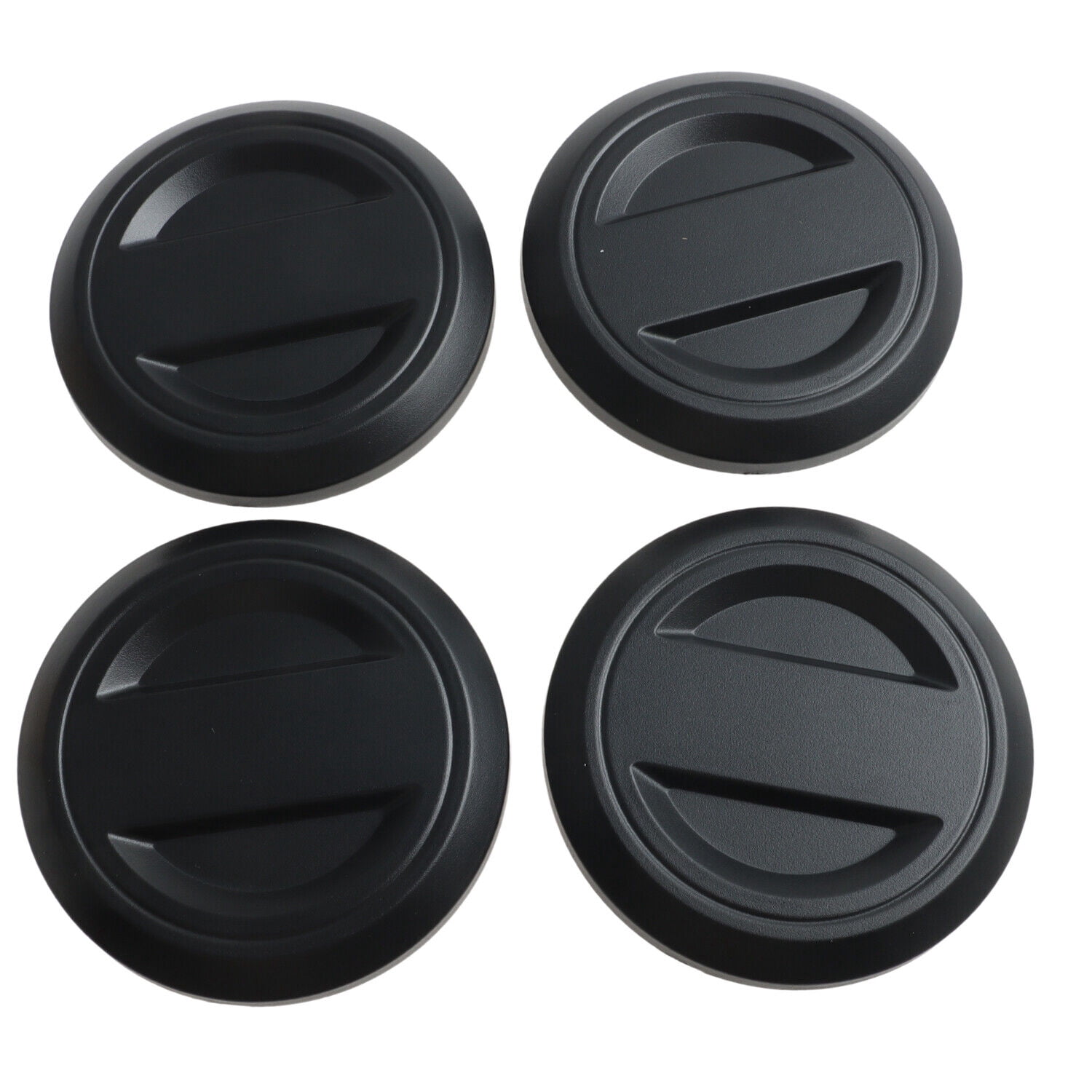 4x Black Hub Cap Cover Tire Wheel Center Caps for 2018-2022 Polaris RZR ...