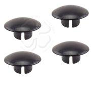 4x Bolt Cap Black Motorcycle Dress Up M6 Cover Lid Hex Plug Allen Key