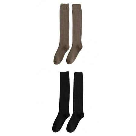 4x Breathable Mens Knee High Long Socks Warm Size Size for Male