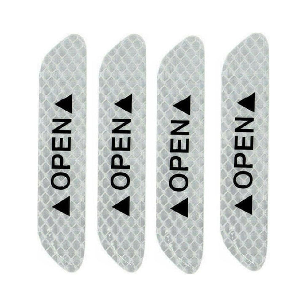 Sticker Opened 4x Car Door Open Sticker Reflective Tape Safety Warning Decal - Walmart.com