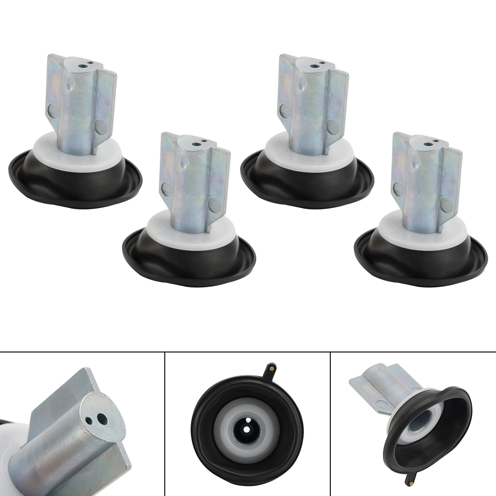 Diaphragme à Vide Pour Carburateur - Compatible Prairie 700, KVF650, KFX700, Brute Force 650 - En Aluminium Et Caoutchouc