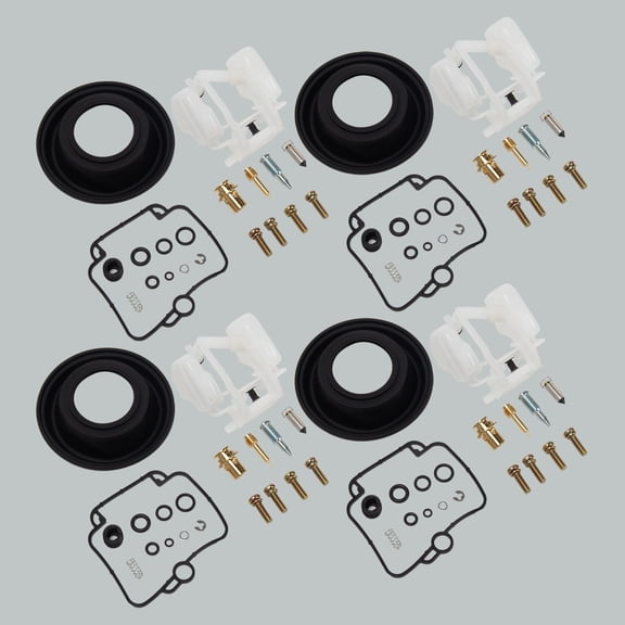 4x Carburetor Repair Kit Float Diaphragm for SUZUKI GSX600F 1990-1996 KATANA 600