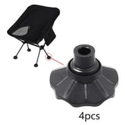 4x Chair Foot Covers Chair Leg Protectors Chair End Caps Replacement Parts Table Legs Feet Caps Furniture Pad for Wood Floors 16mm
