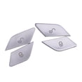 thumbnail image 1 of 4x Chrome Door Lock Switch Button Cover Set Fit for Mercedes W205 W213 X253, 1 of 10