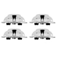 thumbnail image 1 of 4x Chrome Wheel Center Hub Caps for 1997-2000 Ford F-150 & Expedition (16x7" Alloy Rim) - XL3Z-1130-DA OEM Style, 1 of 18
