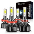 thumbnail image 1 of 4x Combo LED Headlight Hi/Low Beam Light Bulbs for 2010-2014 Honda Insight, 1 of 10