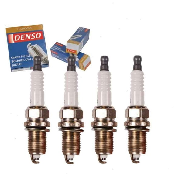 4x DENSO K16R-U11 (3120) U-Groove Resistor Spark Plug