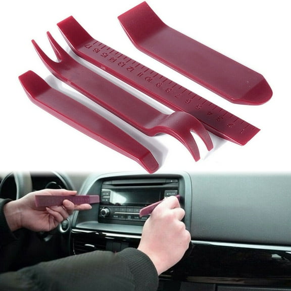 4x Door Plastic Trim Panel Clip Dash Radio Removal Pry Car Accessories