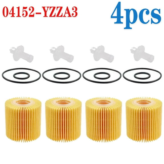 4x Engine Oil Filter for Toyota 4Runner FJ Cruiser Tundra Lexus GS350 04152YZZA3