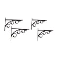 thumbnail image 1 of 4x European -Shaped Metal Shelf Bracket Wall Hanging Bracket, 1 of 6