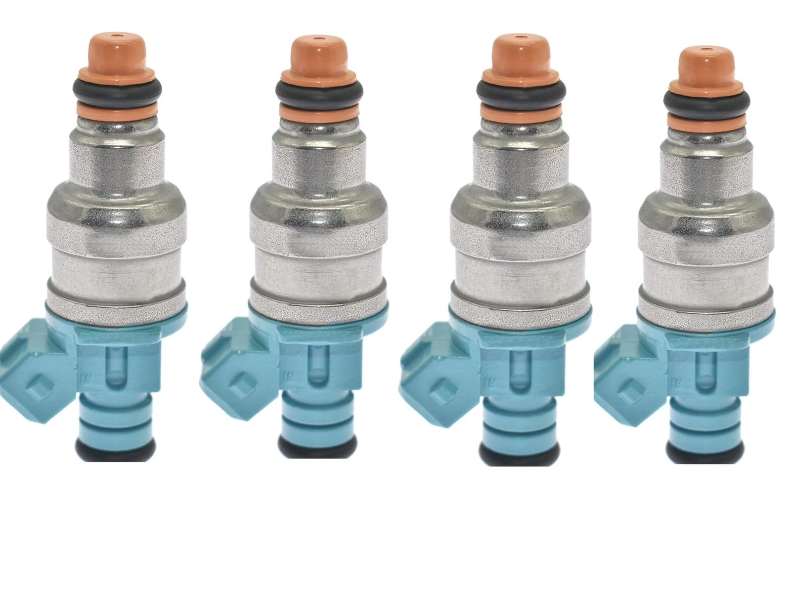 4x F55E-A2E Fuel Injectors for 1995-1998 Ford Mustang Lincoln Mark VIII ...