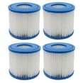 thumbnail image 1 of 4 Pack Swimming Pool Filter Summer Wave Type D For SFS-350 RX-600 RP-350 RP-600, 1 of 6